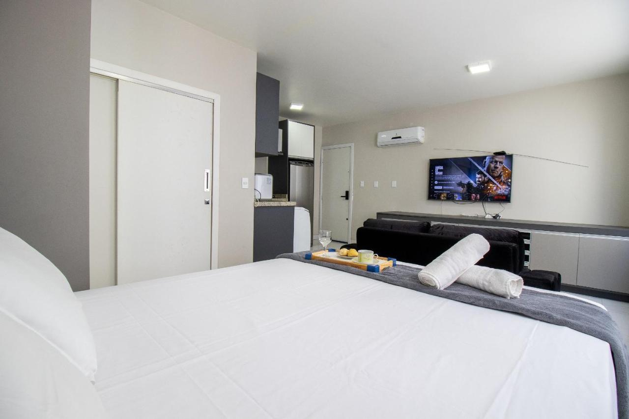 Pos25B - Climatizado, Tv Smart, Garagem, Wi-Fi Apartment Balneario Camboriu Bagian luar foto