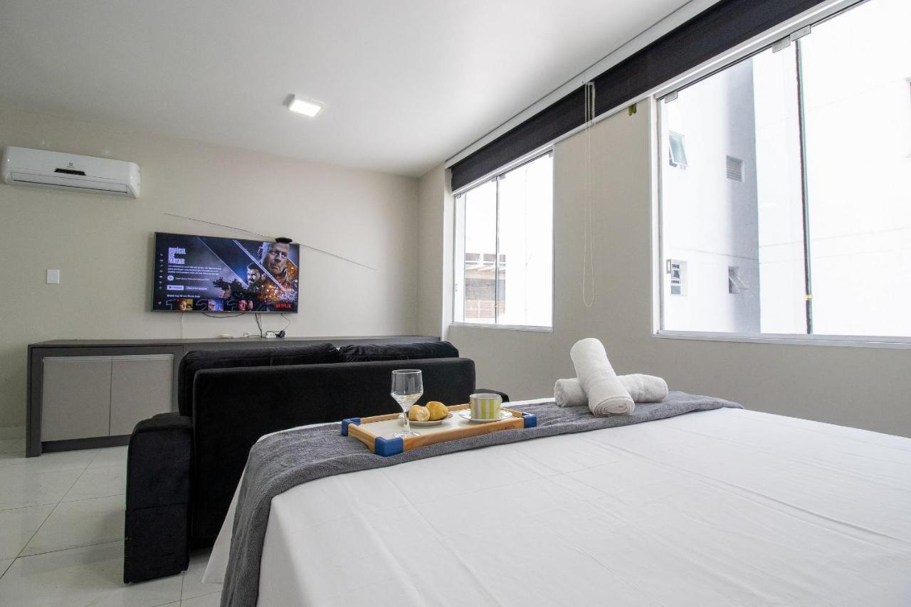 Pos25B - Climatizado, Tv Smart, Garagem, Wi-Fi Apartment Balneario Camboriu Bagian luar foto